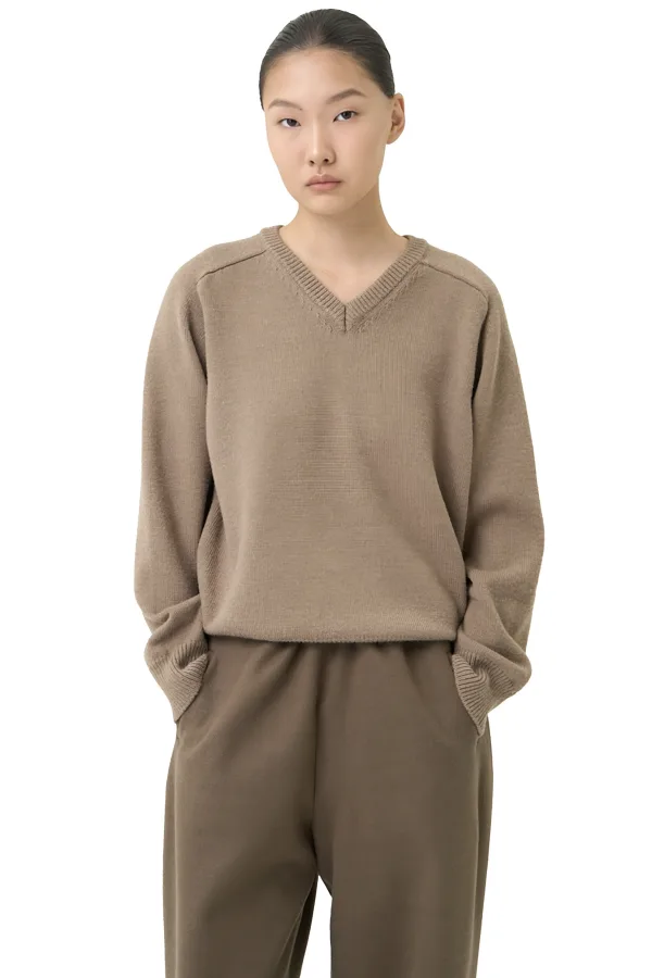 UMI SWEATER - BROWN