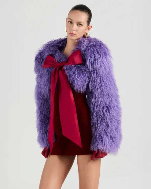 Indulge Cropped Fur Coat