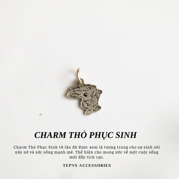 Charm Thỏ Phục Sinh