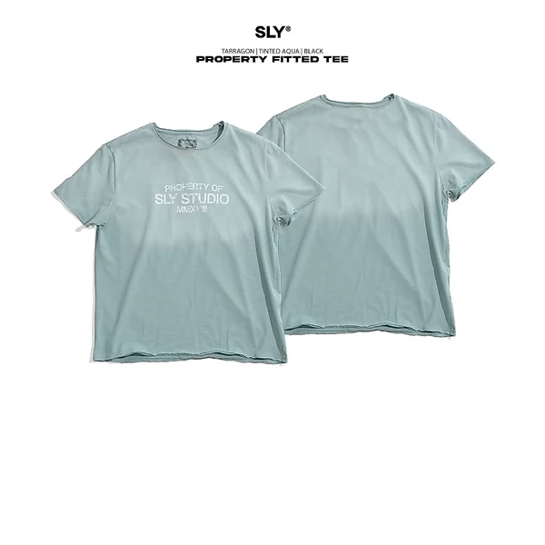 Áo thun SLY Fitted Tee Property Tinted Aqua