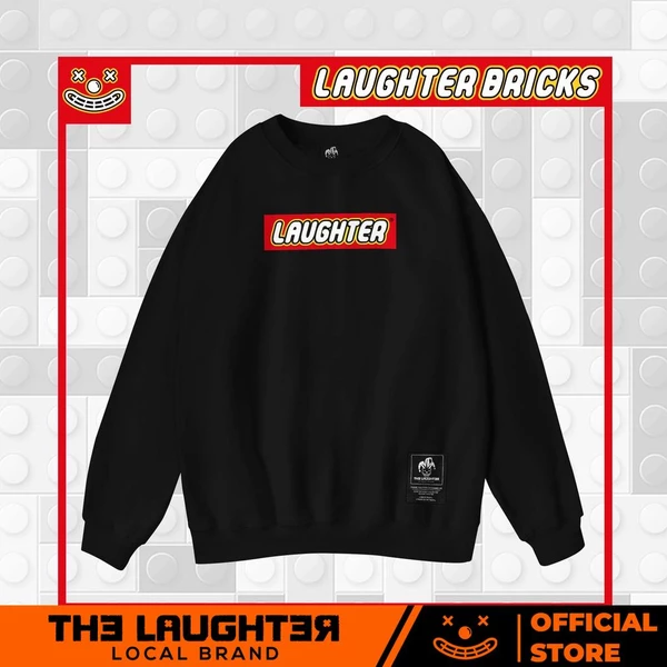 Local brand The Laughter - Sweater LAUGHTER BRICKS - Lego - Áo nỉ dài tay- NỈ DA CÁ
