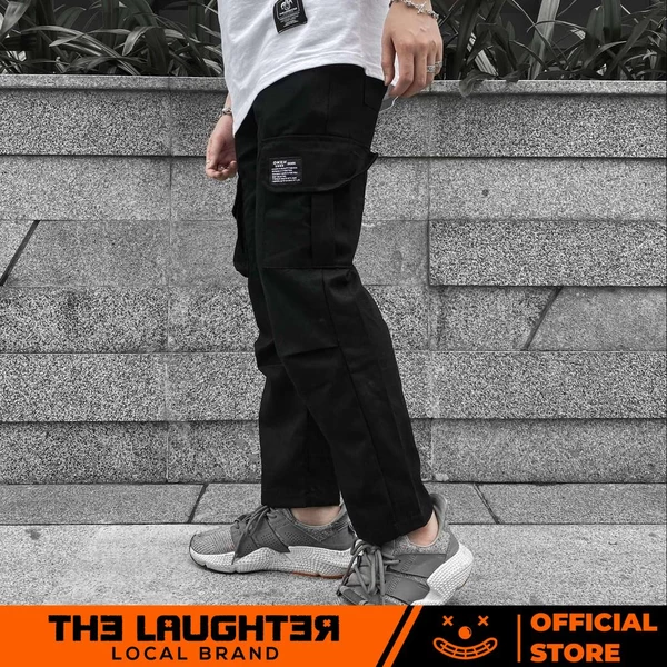 Local brand Quần Suông Túi Hộp - CARGO KHAKI PANTS
