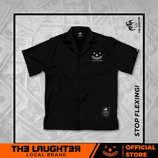 Local brand LAUGHTER NO FLEX GLITTER SHIRT - SƠ MI NHŨ KIM TUYẾN
