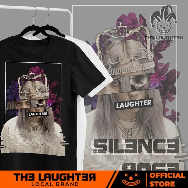 Local brand The Laughter - Áo Phông Silence Rose T Shirt - 100% Cotton