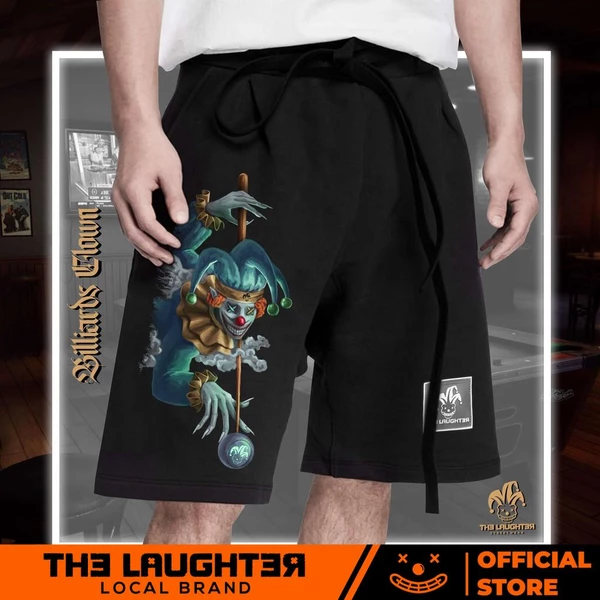 Local brand [The Laughter] BILLIARDS CLOWN Shorts -  Quần Short Đũng Thụng Hip Hop