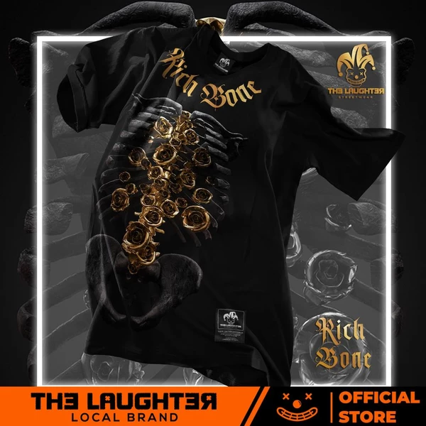 Local brand The Laughter - Áo Phông RICH BONE Tee - 100% Cotton