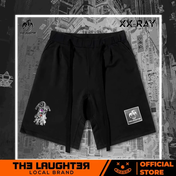 Local brand [The Laughter] XX- Ray Âm Bản Shorts -  Quần Short Đũng Thụng Hip Hop