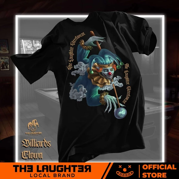 Local brand The Laughter - BILLIARDS CLOWN Limited Tee - Áo Phông 100% Cotton