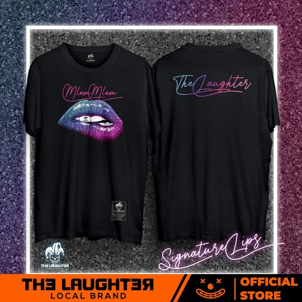 Local brand The Laughter - Áo Phông Signature Lips Mlem Tee - 100% Cotton