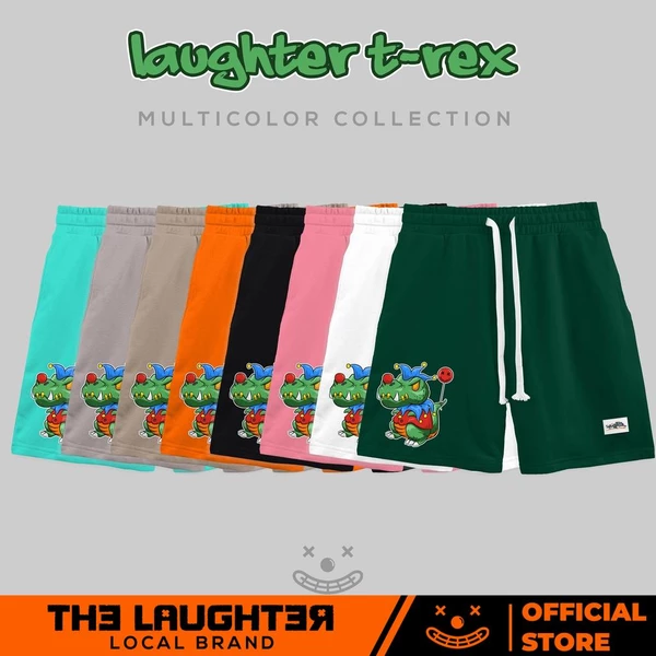 Local brand LAUGHTER T-REX SHORTS - Quần đùi shorts Basic Streetwear