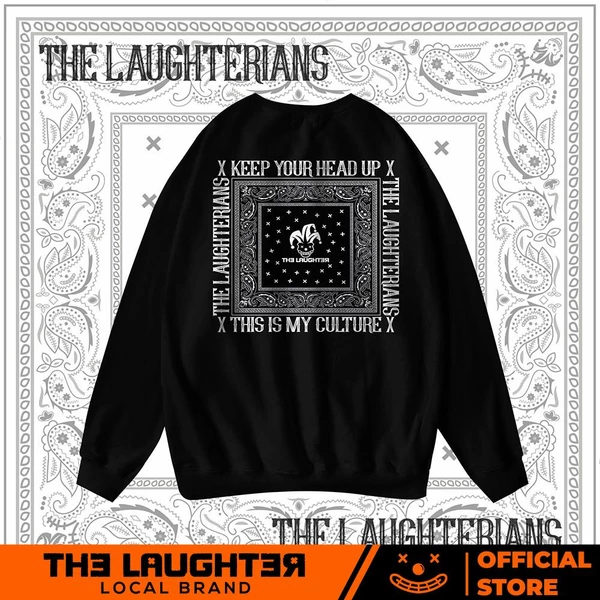 Local brand Laughterian Pattern - Sweater Họa Tiết Bandana - 100% Cotton