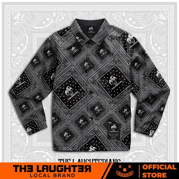 Local brand LAUGHTERIAN PATTERN- JACKET HỌA TIẾT BANDANA