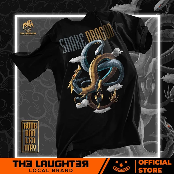Local brand The Laughter - Áo Phông Rồng Rắn Lên Mây Limited Tee - 100% Cotton