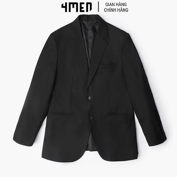 Áo Vest Nam Form Slimfit trơn 2 nút 4MEN AV036 tôn dáng, phong cách trẻ trung, thanh lịch, vải sợi tổng hợp bền đẹp