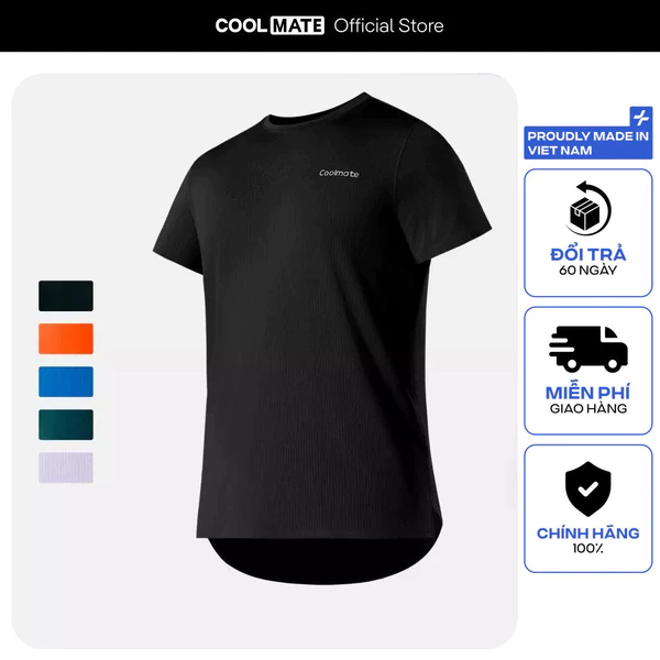 [MUA 3 GIẢM 12%]Áo thun thể thao chạy bộ Essential I thoáng khí Coolmate