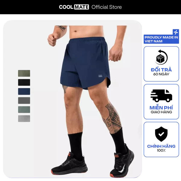 [TẶNG COMBO TẤT ĐƠN 329K]Quần thể thao nam Maxcool vận động thoải mái Coolmate Livestream