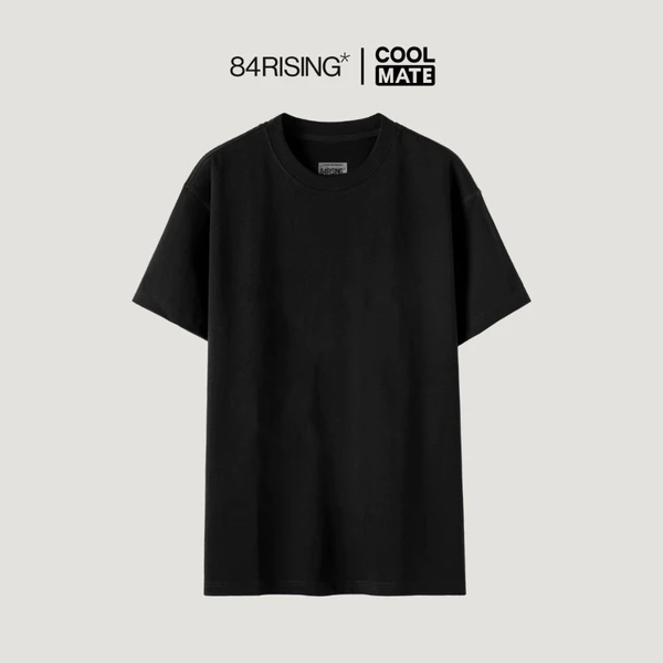 [MUA 2 GIẢM 5%]Áo thun relaxed fit 84RISING trơn màu Coolmate