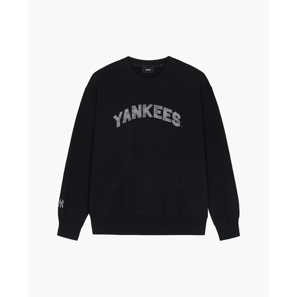 MLB - Áo sweatshirt unisex Monogram Lettering Big Luxe_3AMTM0551-50BKS