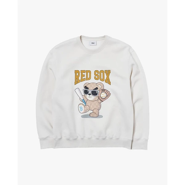 MLB - Áo sweatshirt unisex cổ tròn tay dài Mega Bear_3AMTE0246-43CRD