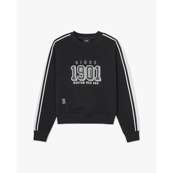 MLB - Áo sweatshirt nữ cổ tròn tay dài Sportive Varsity Track_3FMTV3141-43BKS