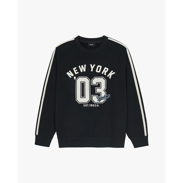 MLB - Áo sweatshirt unisex cổ tròn tay dài Varsity Sportive_3AMTV1044-50BKS