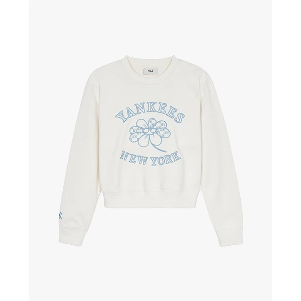 MLB - Áo sweatshirt nữ cổ tròn tay dài in họa tiết Floral_3FMTF0144-50CRS