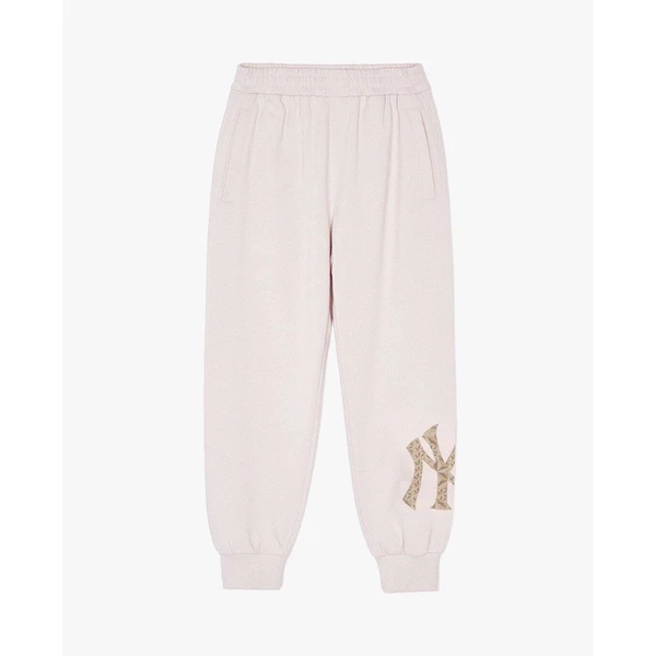 MLB - Quần jogger unisex lưng thun Classic Monogram_3APTM0746-50CRD
