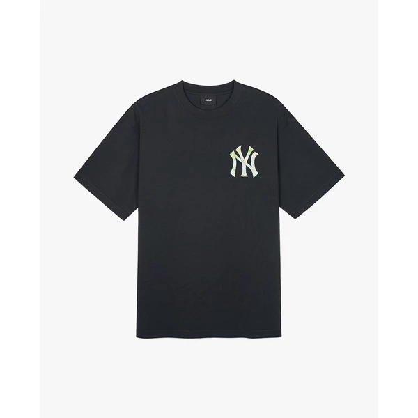 MLB - Áo thun unisex cổ tròn tay ngắn Summer Graphics Big Logo_3ATSX0543-50BKS