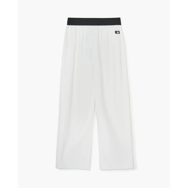 MLB - Quần ống rộng nữ lưng thun Basic Small Logo Banding_3FPTB0541-50WHS