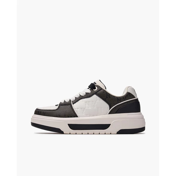 MLB - Giày sneakers unisex cổ thấp Chunky Liner Classic Monogram_3ASXCMN4N-50BKS