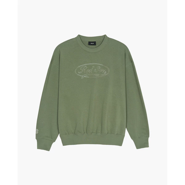 MLB - Áo sweatshirt unisex Varsity Vintage Cursive Graphic_3AMTV0551-43KAP