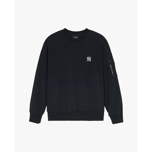 MLB - Áo sweatshirt unisex cổ tròn tay dài Basic Gorpcore_3AMTB1044-50BKS