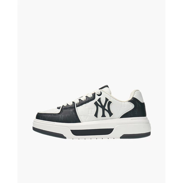 MLB - Giày sneakers unisex cổ thấp Chunky Liner Embo Monogram_3ASXM075N-50BKS