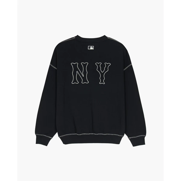 MLB - Áo sweatshirt unisex Basic Coopers Logo Mega Overfit_3AMTB0251-50BKS