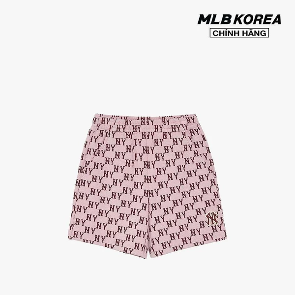 MLB - Quần shorts unisex ống rộng Classic Monogram All Over Jacquard_3ASPM0134-50PKL