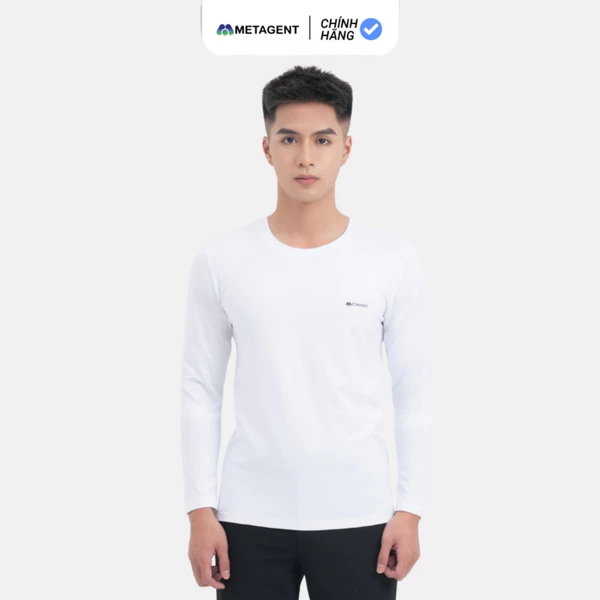Combo 2 Áo thun nam dài tay dáng Slim Fit Metagent MS 58E3698