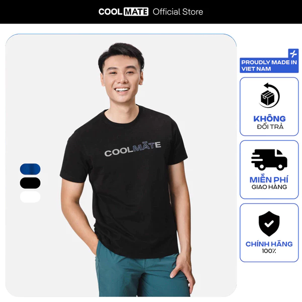 [MUA 3 GIẢM 12%]Áo thun Copper Denim in CoolMÁTe mềm mại thoáng mát Coolmate