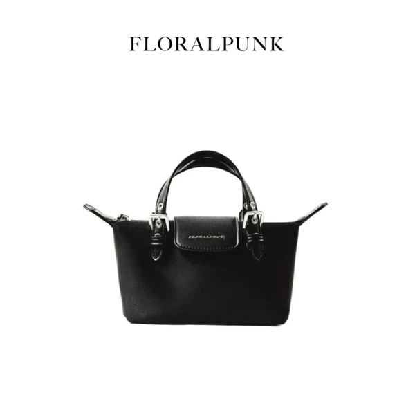 Túi Xách Floralpunk City Shopper Mini - Nylon Cao Cấp, Quai Da PU - Đeo Chéo/Xách Tay Thời Trang