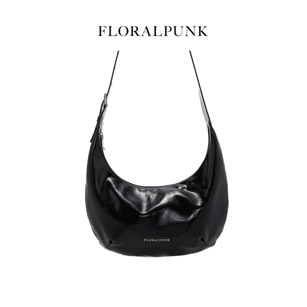 Túi Xách Floralpunk Brooklyn Slouchy Bag - Black