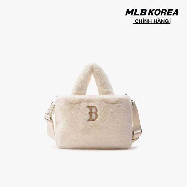 MLB - Túi xách nữ phom chữ nhật Basic Fur Boston Red Sox_3AORS0536-43BGL