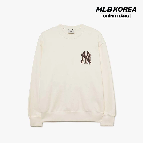 MLB - Áo sweatshirt unisex cổ tròn tay dài Monative Monogram Overfit_3AMTM0934-50CRS