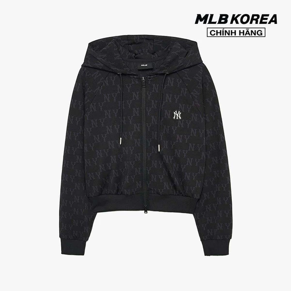 MLB - Áo khoác nữ phối mũ Athleisure Classic Monogram_3FTRM2034-50BKS
