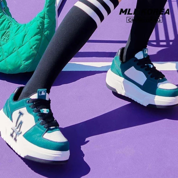 MLB - Giày sneakers unisex cổ thấp Chunky Liner Basic SD_3ASXCLS3N-07GND