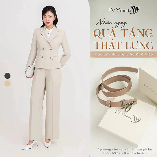 Áo vest nữ Tuytsi, áo vest nữ công sở hiện đại  IVY moda MS 67T0240