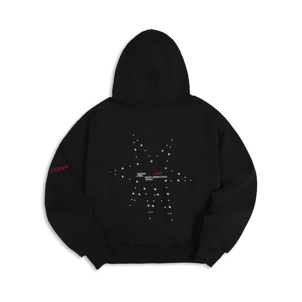 Áo Hoodie Zip STAR Cinder, Áo Local Brand Form Boxy Unisex Chất Vải Dày Đẹp