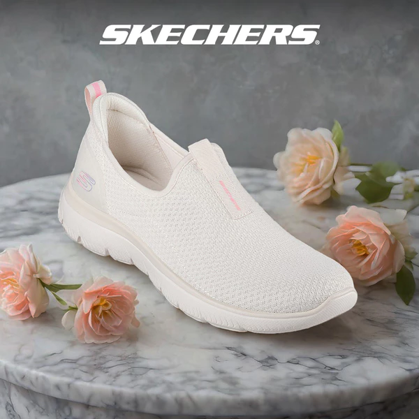 Giày Thể Thao Nữ Skechers Sport Summits Pure Serenity Thường Ngày - 150270-NAT Memory Foam