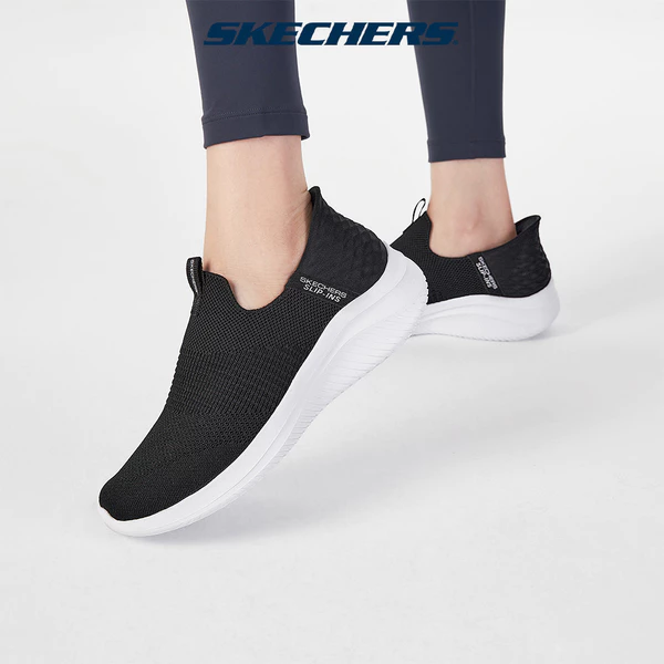 Giày Thể Thao Nữ Skechers Slip-ins Sport Ultra Flex 3.0 Cozy Streak Thường Ngày - 149708-BKW