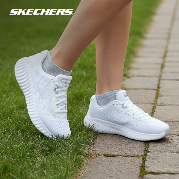 Giày Thể Thao Nữ Skechers Performance Go Run Now-129365-WSL Air-Cooled Goga Mat