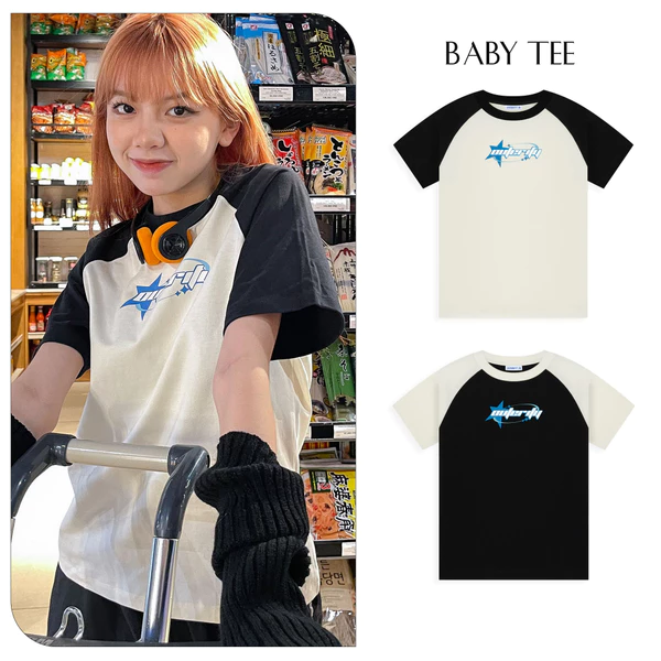 Áo Thun Phối Tay Baby Tee Raglan Outerity - Starlight Tee Unisex Nam Nữ Localbrand