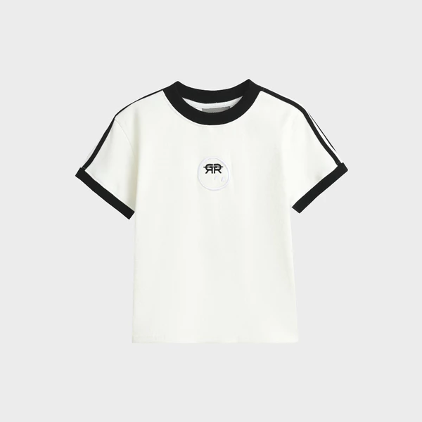 Áo Thun Baby Tee 2-stripes vải thun gân Regods